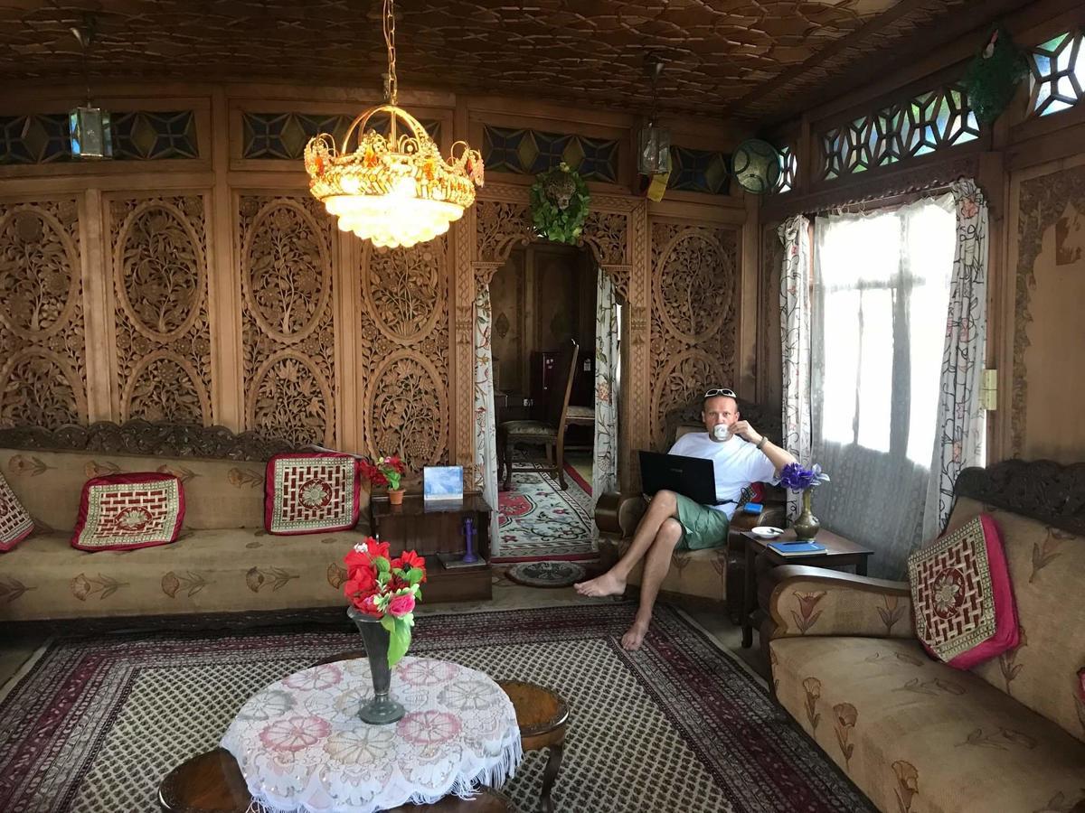 House Boat New Manora Bed & Breakfast Srinagar  Luaran gambar